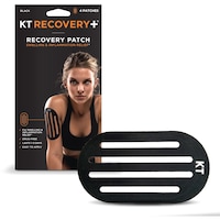 Kt Tape Kt Recovery and Recovery Patches, Black