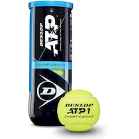 Dunlop Tennis Ball ATP Championship for Clay, Hard Court & Grass, Yellow