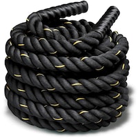 Body Sculpture Power Training Rope, 48X43X53cm, Black