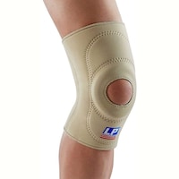 La Pointique 708 Standard Knee Support, X Large, Tan