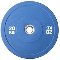 Harley Fitness Weightlifting Plates, 20kg, Blue