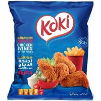 Picture of Koki Crunchy Spicy Chicken Wings, 700g - Carton of 16