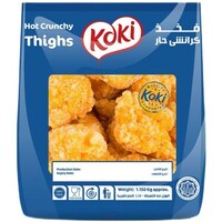 Picture of Koki Hot Crunchy Chicken Thighs, 1.25kg - Carton of 10