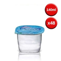 Jeema Mineral Water in Cups, 140ml, 48 Pieces