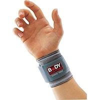 Body Sculpture Elastic Wrist Support, Grey