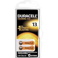 Picture of Duracell Size 13 Hearing Aid Batteries - Pack of 6