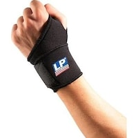LP Support Adjustable Wrist Wrap, 726, Black