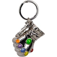 Marvel Avengers Thanos Glove Pewter Colored Key Chain