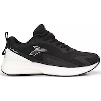 361° Performance Running Shoes for Men, Black & White