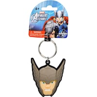 Marvel Avengers Thor Face Soft Touch Rubber Key Chain