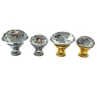 Starke Elegant Crystal Cabinet Knobs - Set of 10