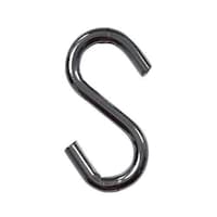 Starke Multipurpose Sturdy S-Hook, Silver - Set of 10
