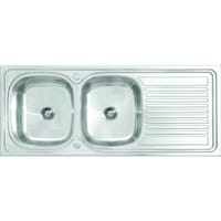 Picture of Morris Sink Premium Stainless Steel Sink with Drainboard, Silver - Set of 10