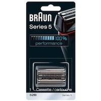 Picture of Braun Series Electric Shaver Head Replacement Cassette, 5 52B, Black