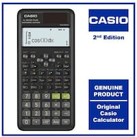 Casio Plus Scientific Calculator Original, Fx-991Es, Black