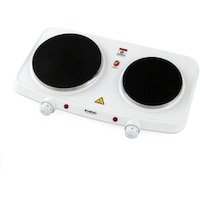 Picture of Khind 2-Hot Plate With Variable Temperature, Hp2502Bw, 2500W, White