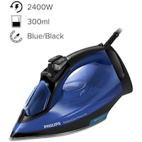 Picture of Philips Steam Iron, Gc3920, 300Ml, 2500W, Blue & Black