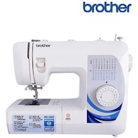 Brother Traditional Metal Chassis Sewing Machine, Gs3700, White