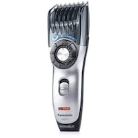 Picture of Panasonic Adjustable Wet And Dry Beard Trimmer, Grey & Black