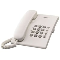 Picture of Panasonic Integrated Corded Telephone, Kx-Ts500-P3, White