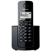 Panasonic Cordless Landline Telephone With Caller Id, Kxtgb110, Black