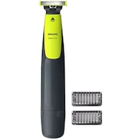Philips Oneblade Electric Trimmer & Shaver With 2 Combs, Qp2510-10, Lime Green