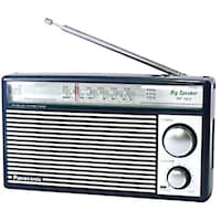 Panasonic Portable Radio, Rf-562D, Black & Silver