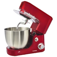 Khind Stand Mixer, Sm506P, 5.0L, 1000W, Red