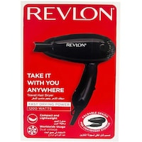 Picture of Revlon Voyage Travel Folding Hair Dryer, Rvdr5305, Black