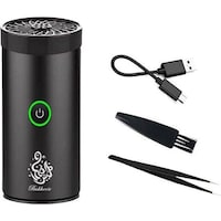 Picture of Bukhoor New Style Usb Type-C Power Rechargeable Incense Burner, 14X6X6Cm, Black