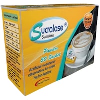 Sucralose Artificial Sweetener Powder, 50 Sachet - Carton of 56