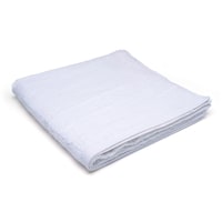 Picture of Home-Tex Plain Bath Towel, 70x140cm, White - Set of 6