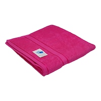 Picture of Home-Tex Premium Cotton Bath Towel, 70x140cm, Dark Pink