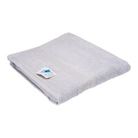 Picture of Home-Tex Premium Cotton Bath Towel, 70x140cm, Cloudy Grey