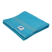 Picture of Home-Tex Premium Cotton Bath Towel, 70x140cm, Sky Blue