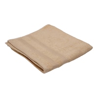 Picture of Home-Tex Premium Cotton Bath Towel, 70x140cm, Light Cream