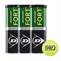 Picture of Dunlop Fort All Court Tennis Balls - Pack of 9