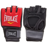 Picture of Everlast Pro Style Mma Grappling Gloves, S-M, Red & Black