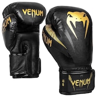 Picture of Venum Impact Boxing Gloves, Black & Gold