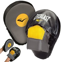 Picture of Everlast Mantis Punch Mitts, Black & Yellow