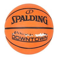 Picture of Spalding Rubber Downtown Basketball, Orange