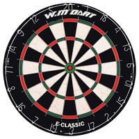 Winmax Unisex Adult'S Classical Dartboard Set, WMG08009, Black