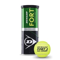 Picture of Dunlop Fort All Court Tennis Balls, DL601315 - Pack of 3