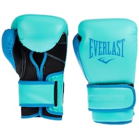 Everlast Powerlock 2 Boxing Gloves, 16Oz, L, Blue