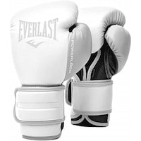 Picture of Everlast Powerlock 2 Boxing Gloves, 16Oz, L, White