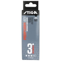 Picture of Stiga Unisex White Perform 3 Star ABS Tennis Ball  - Pack of 3