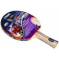Picture of Stiga Trophy Concave Table Tennis Bat, 179301, Red