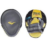 Picture of Everlast Evergel Mantis Punch Mitts, Black & Yellow