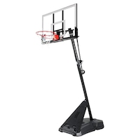 Spalding Basketball System, Black, 137.2 x 81.3cm