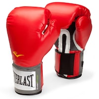 Picture of Everlast Unisex Powerlock Boxing Gloves, Red